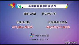 一飞冲天！仅5注一等奖，落4省，76注二等奖，大乐透24097期开奖